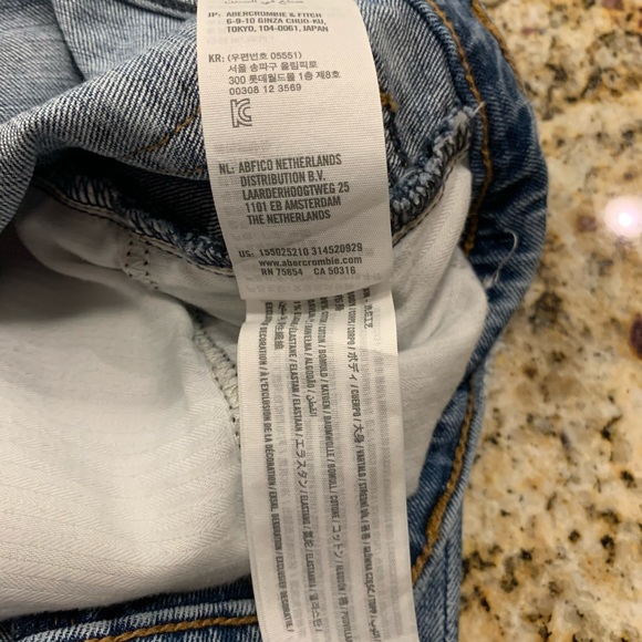 EUC Abercrombie & Fitch.  Sz 26/2R Worn maybe 2x - Picture 8 of 8